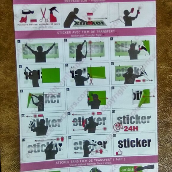 Wall Decals Set of 3 Shadowbox Tropical Plants - Picture 8 of 10